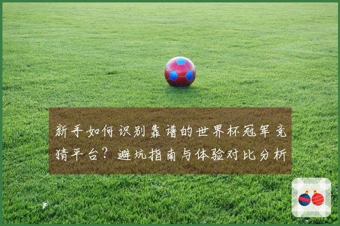 新手如何识别靠谱的世界杯冠军竞猜平台？避坑指南与体验对比分析